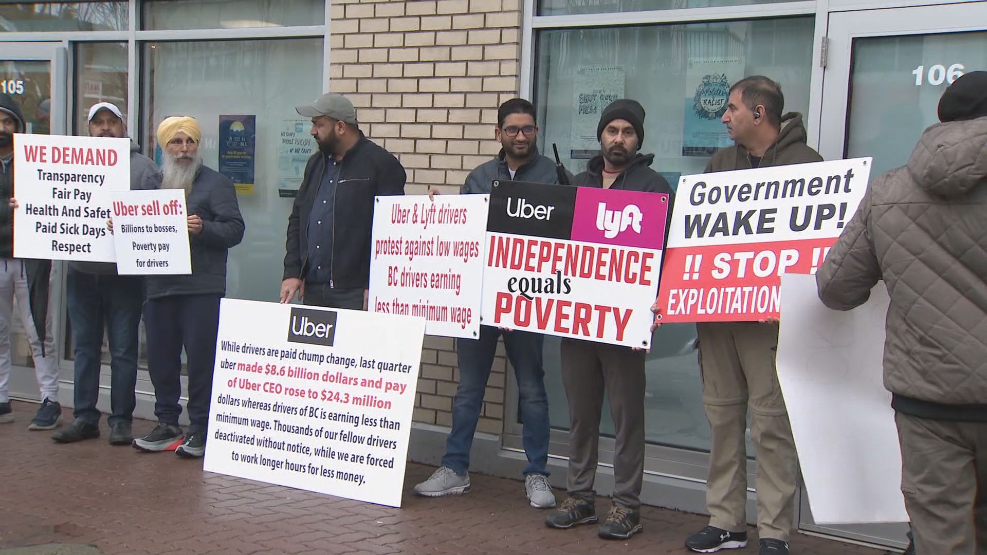 Gig workers call on BC for better conditions | CityNews Vancouver