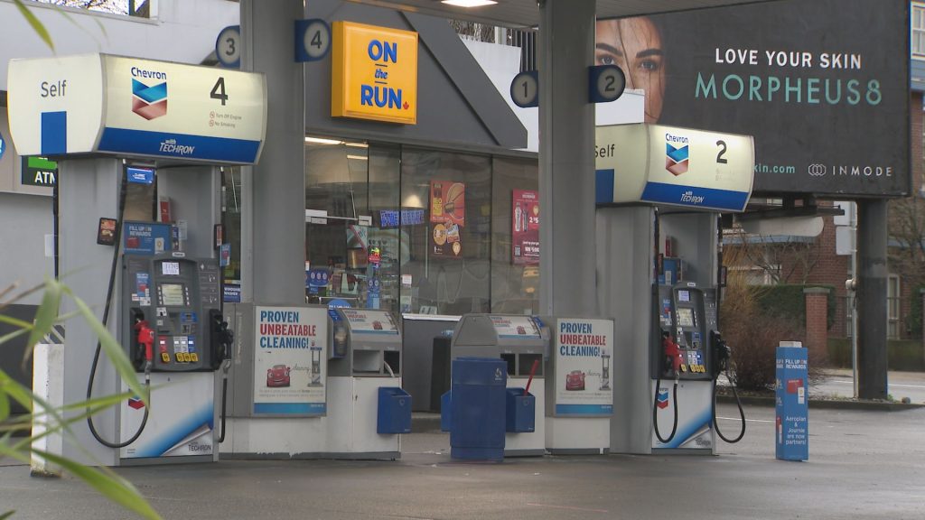 Metro Vancouver gas prices inch up, could be affected by upcoming hurricane season
