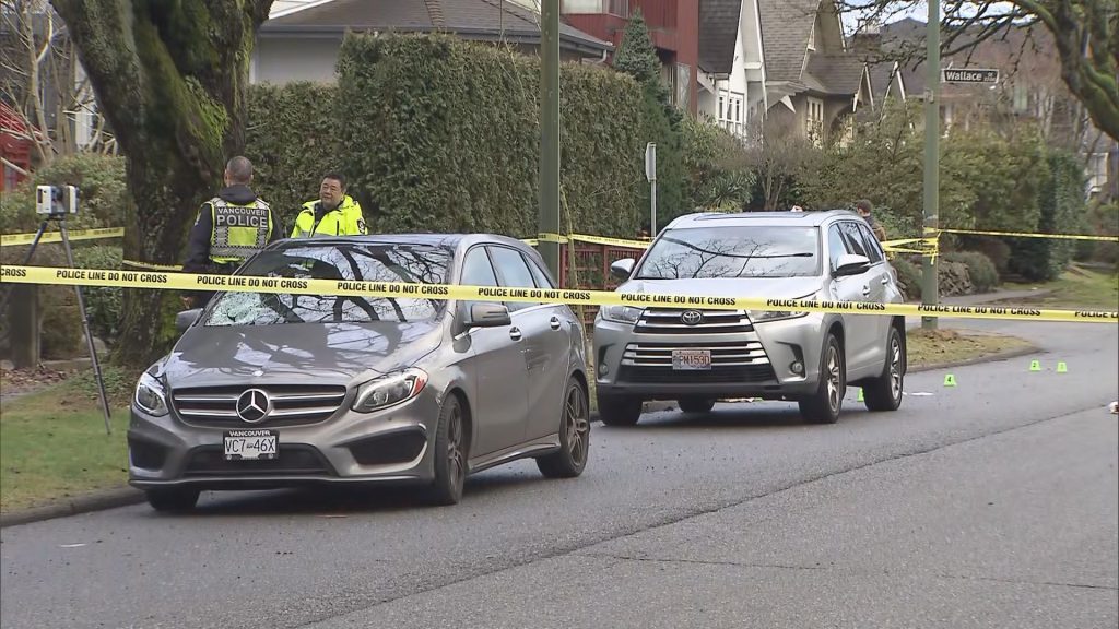 Vancouver Police investigate a serious crash near West 16th Avenue and Wallace Street