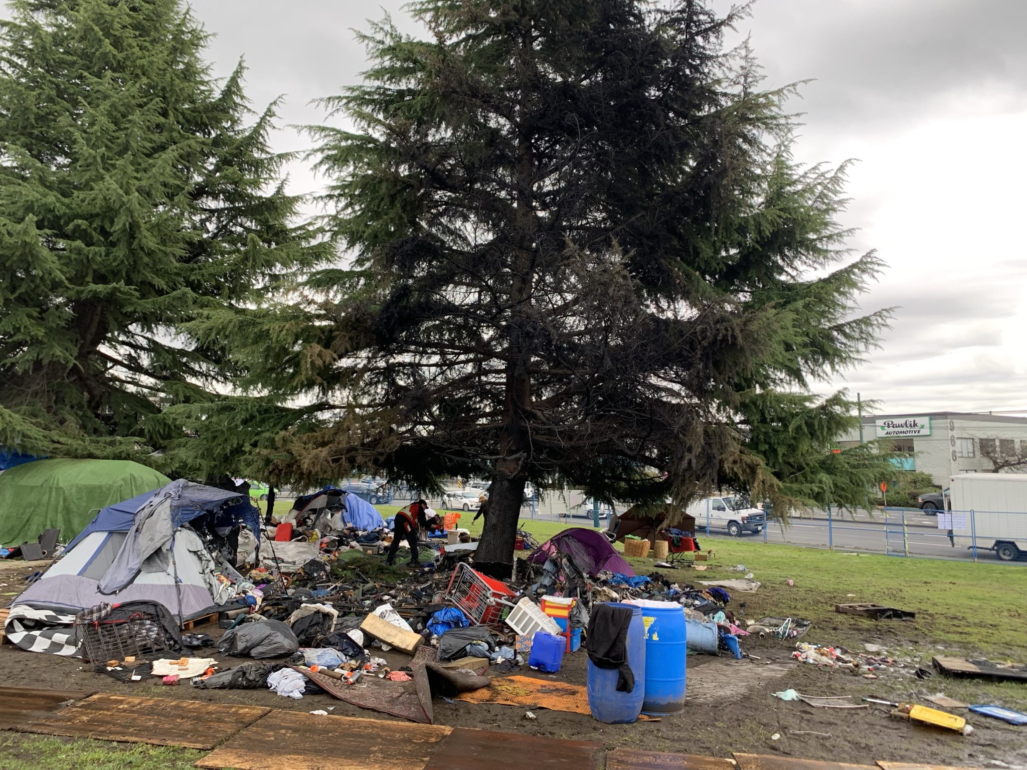 Federal Housing Advocate Releases Encampment Report   Vancouver Encampment Oak Street And SW Marine Drive Feb 1 2024 2 2048x1536 