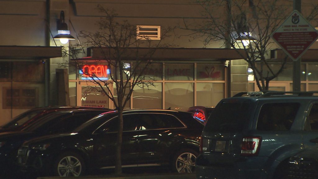 The exterior of a massage parlour in Richmond, B.C.