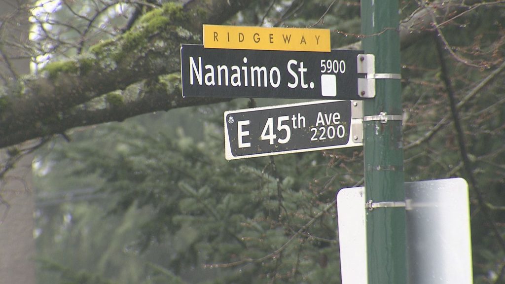Nanaimo Street near East 45th Ave.