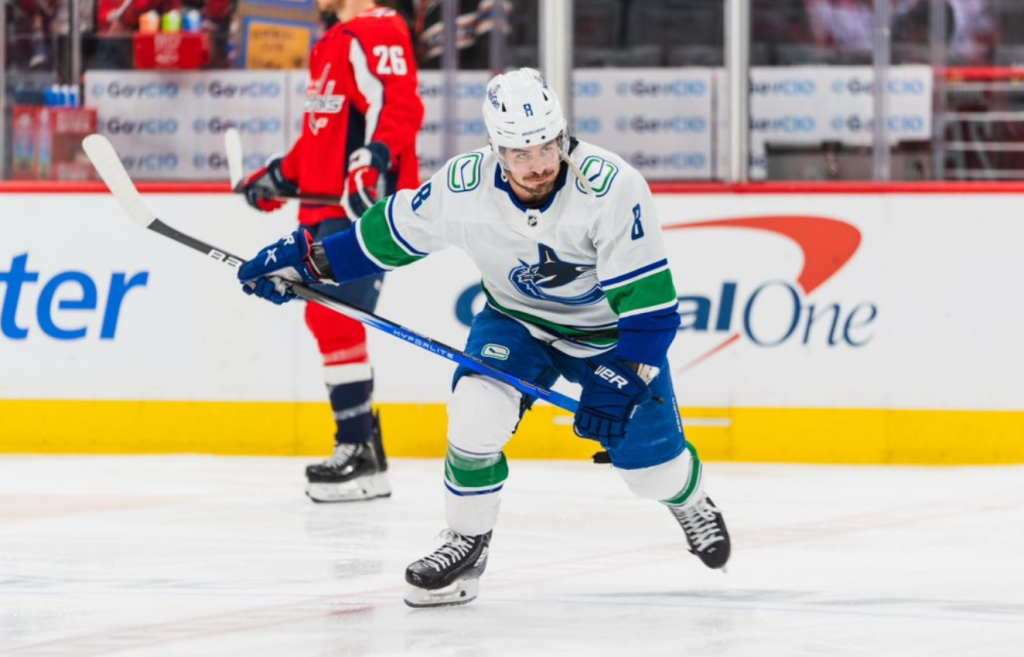 Vancouver Canucks Conor Garland. (Courtesy Vancouver Canucks)