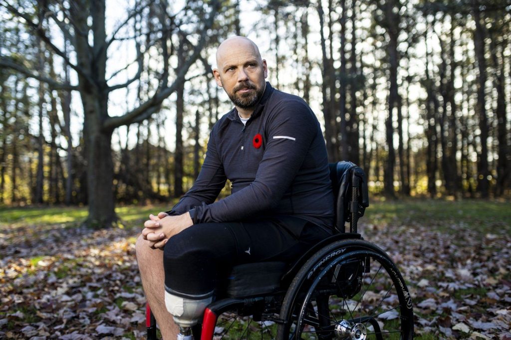 Veteran Stephen La Salle is shown in Ottawa, on Saturday, Nov. 5, 2022. La Salle got word recently that he'd been selected for Team Canada at next year's Invictus Games in Whistler, B.C., and he's hoping to connect with fellow injured veterans also on the "lonely journey" of recovery. THE CANADIAN PRESS/Justin Tang Justin Tang