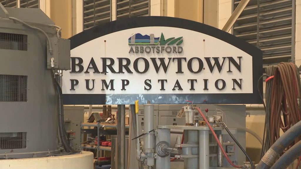 The Barrowtown Pump Station in Abbotsford, B.C.