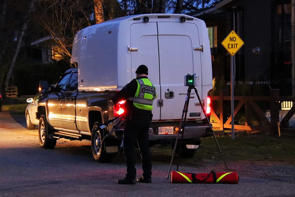 Abbotsford Police investigate an incident near Carlsrue Avenue and Victoria Street