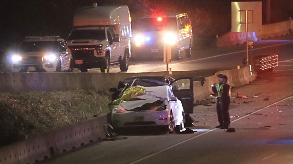 Fatal Highway 1 crash in Burnaby involved group in Uber: police