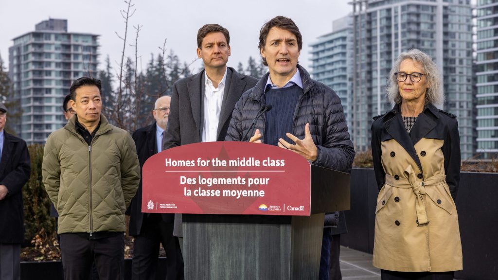 Justin Trudeau announces $2B for BC Builds housing program