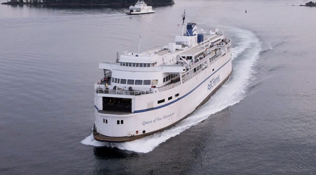 BC Ferries Queen of New Westminster. (BC Ferries)