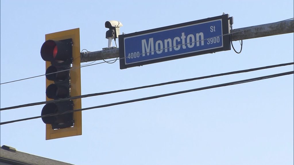 The area near Moncton Street near No. 1 Road in Steveston.