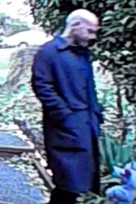 A suspect in a home invasion in Coquitlam is pictured in this surveillance footage on March 6, 2024. (Courtesy Coquitlam RCMP)