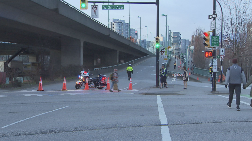 The Cambie Street Bridge is being completely closed overnight on both Thursday and Friday for filming.