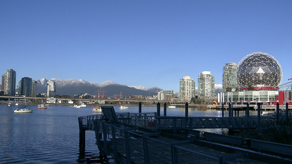 Sunny skies are seen in Metro Vancouver.