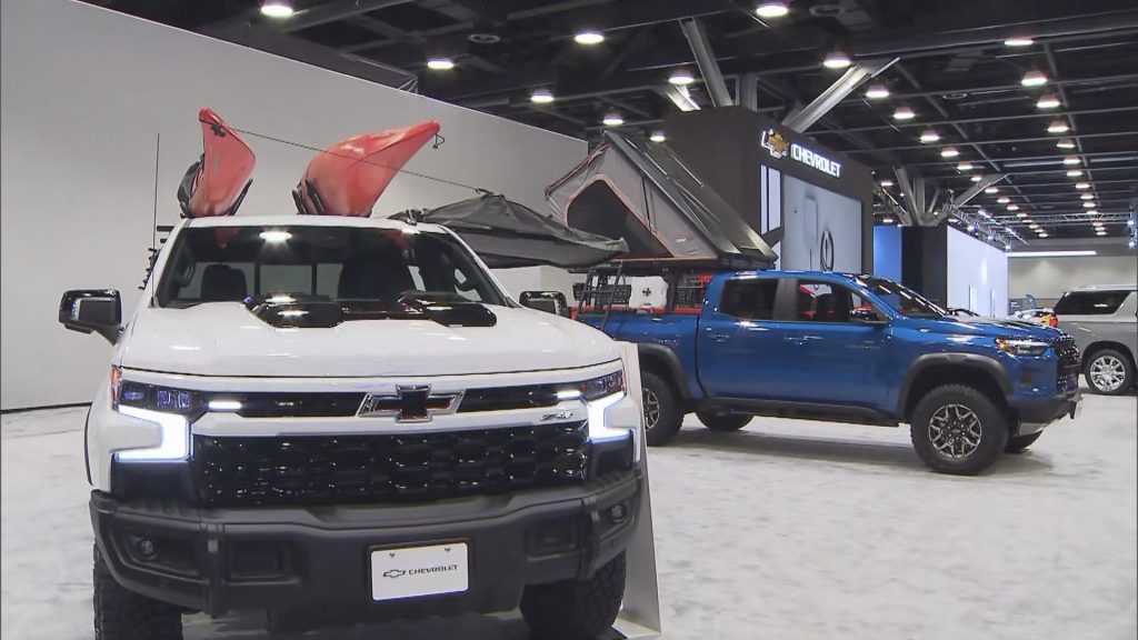 Exhibits at the Vancouver International Auto Show