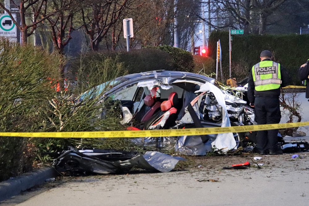 The Surrey RCMP responded to a multi-vehicle collision in the area of 152nd Street and 68 Avenue early in the morning on March 31, 2024.