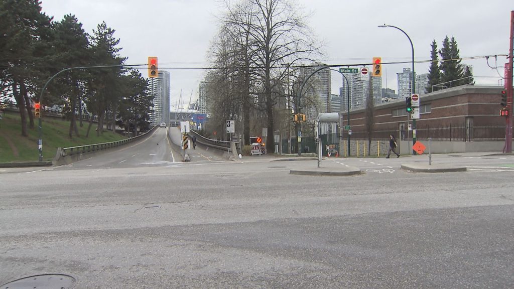 The intersection of Main and Union in Vancouver