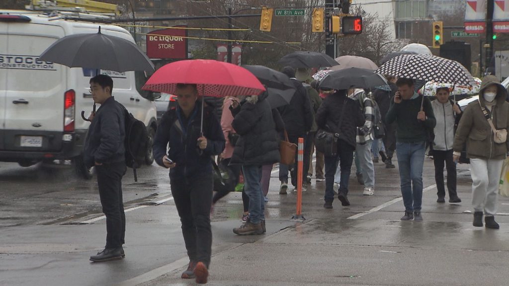 Rain to persist for Metro Vancouver, Fraser Valley before a change later this week