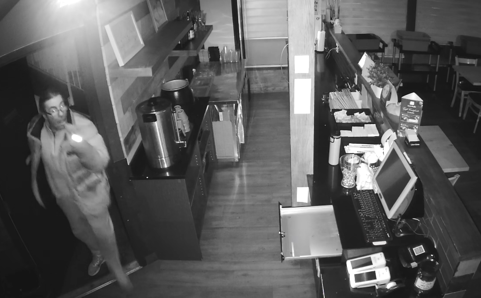 Police in Port Moody are looking for the public's help to identify a suspect who they believe broke into a restaurant twice in one night this week. (Courtesy Port Moody Police Department)