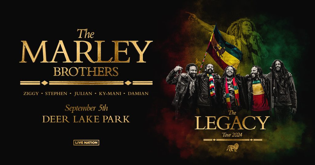 Win tickets to see The Marley Brothers