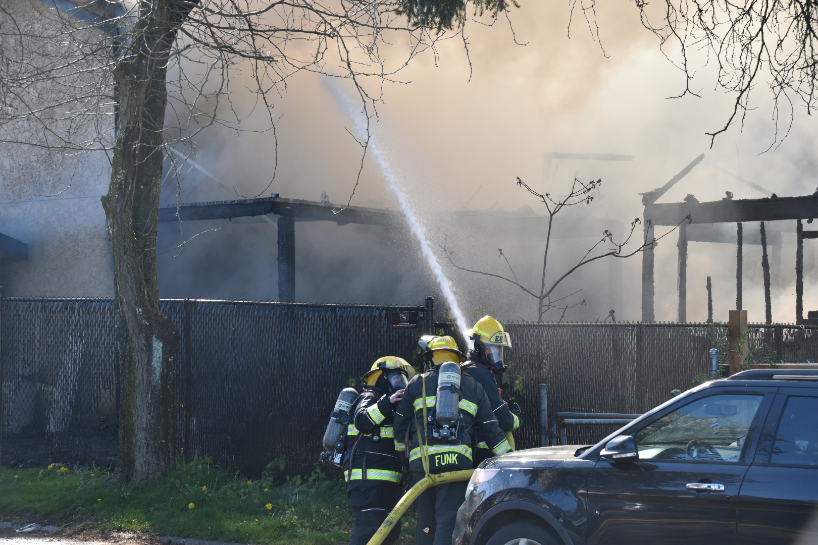 Three people were sent to hospital after a structure fire in Aldergrove ...