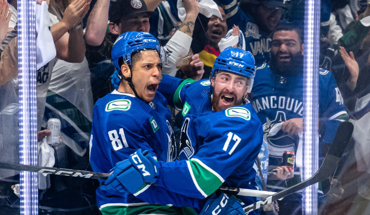 Canucks demonstrate the height of their floor in Game 1 win over Predators