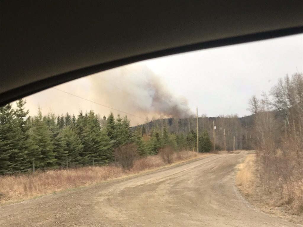 Wildfire near Chetwynd prompts evacuation order