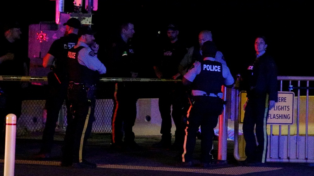 The Lower Mainland’s Integrated Homicide Investigation Team (IHIT) has been called in to White Rock after a man died Tuesday night. (Credit: Shane MacKichan)