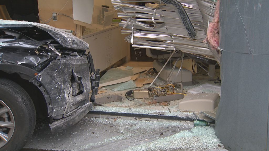 Car crashes into downtown Vancouver dental office