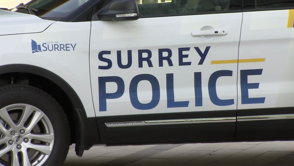 Surrey Police Service cruiser