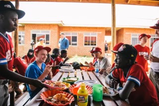 Langley's Connor Kotanko was in the Team Canada squad that went to Africa in 2012. There, he struck a deep connection with a player on the opposing team named Kenneth Mugaya. (Courtesy Jennifer Mackie)