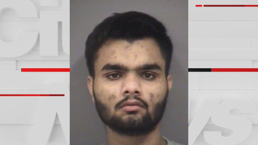 22-year-old Amandeep Singh was arrested Saturday.