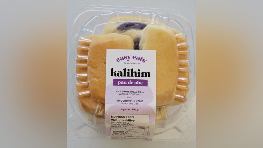 Easy Eats Pandemanila bread rolls recalled due to undeclared ingredient: CFIA