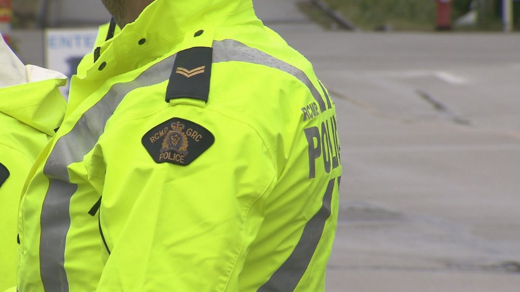 A Surrey RCMP officer.