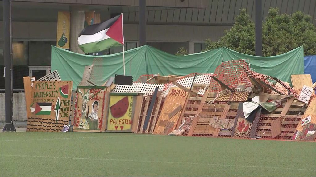 Pro-Palestinian protest camp at UBC has been dismantled