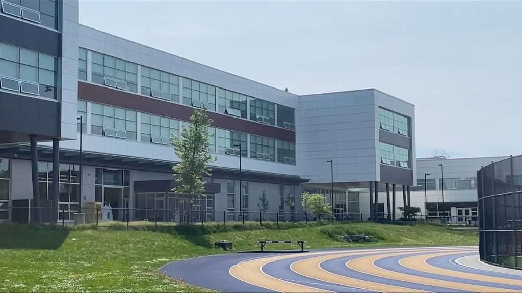 Exterior of New Westminster Secondary