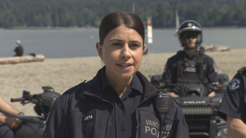 Vancouver Police Department Media Spokesperson Const. Tania Visintin. 