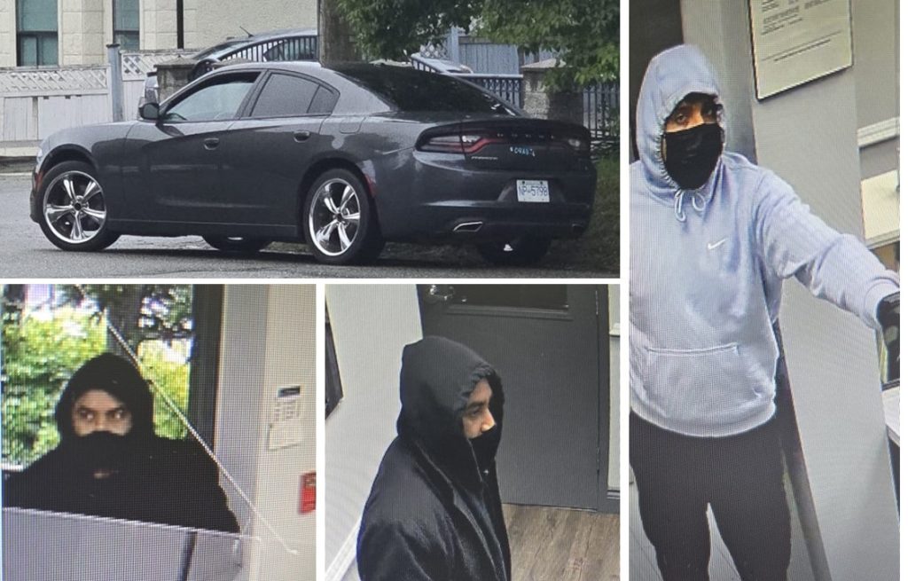 Surrey RCMP looking for armed robbery suspects