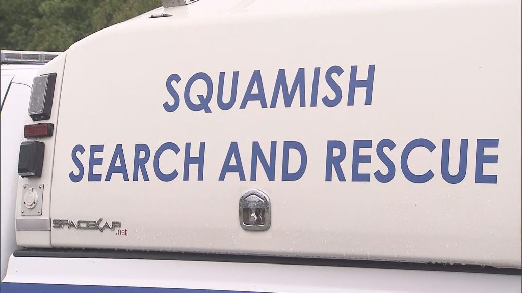 A Squamish Search and Rescue vehicle on Sunday June 3, 2024.