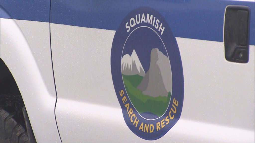 A Squamish Search and Rescue vehicle on Sunday June 3, 2024.