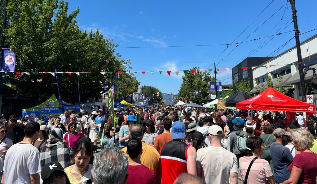 Italian Days on Vancouver's Commercial Drive on June 9, 2024.