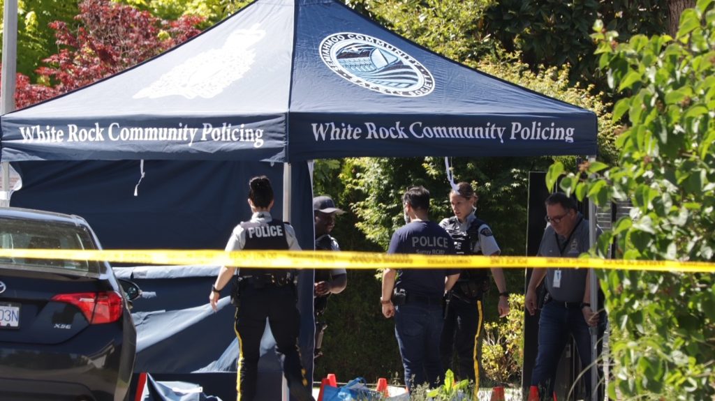 Four in custody after Friday morning shooting in Surrey kills 1