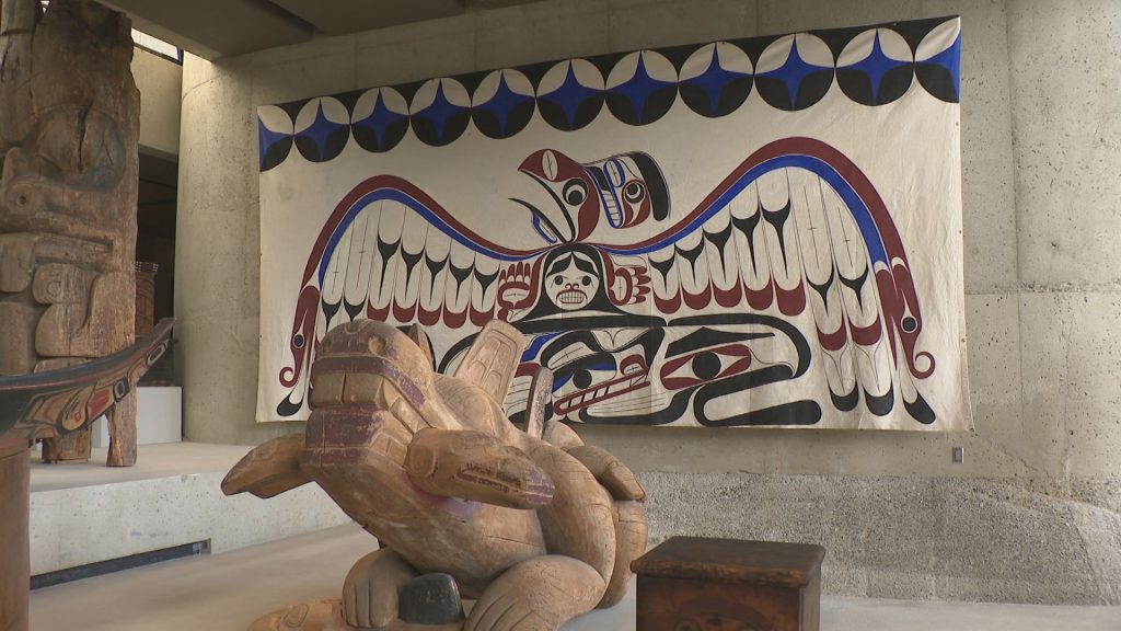 The Museum of Anthropology at UBC is seen