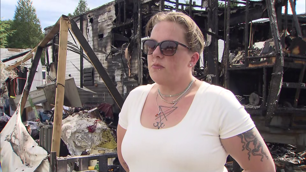 Melissa Sheard speaks to CityNews from Surrey