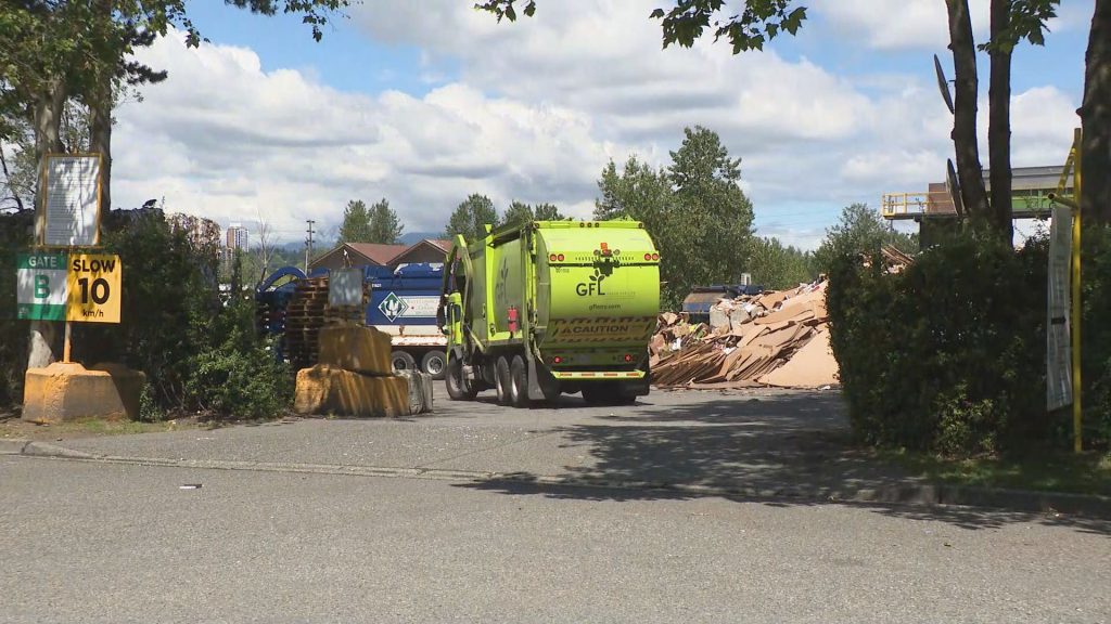 New West police investigating after man's body found in recycling depot