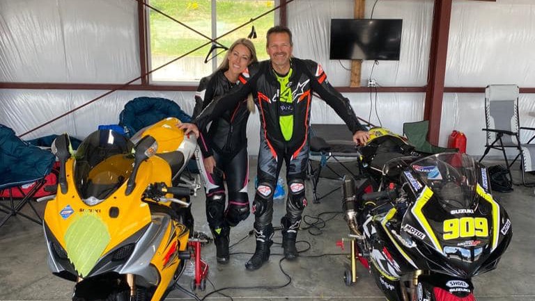 Lucy Blondel, in a Facebook post described her husband, Freddy Blondel, as her "adventure buddy and riding partner." 