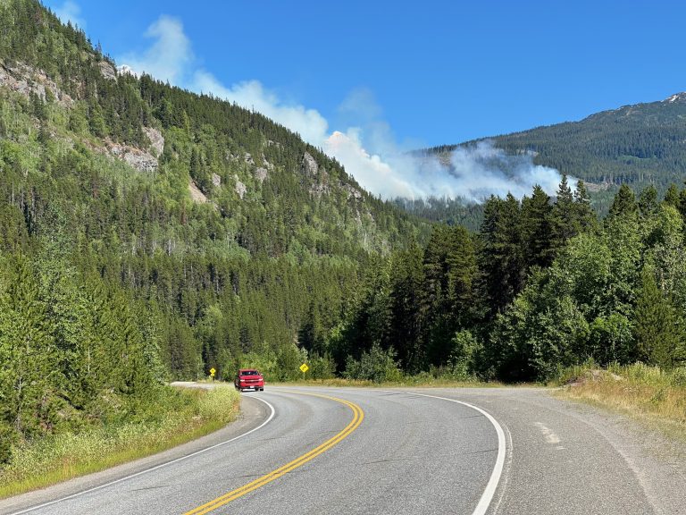 Two 'out-of-control' wildfires of note in the Northwest of B.C.