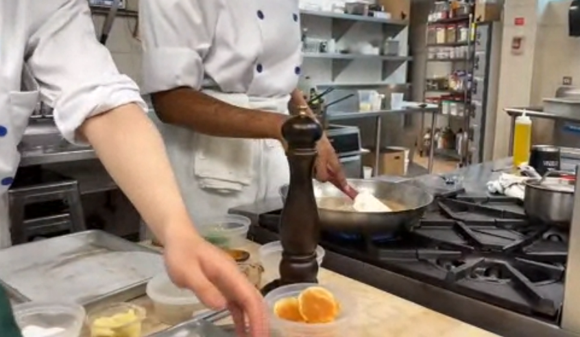 A Vancouver culinary school hosted two pop-up dinners inspired by the hit series The Bear.