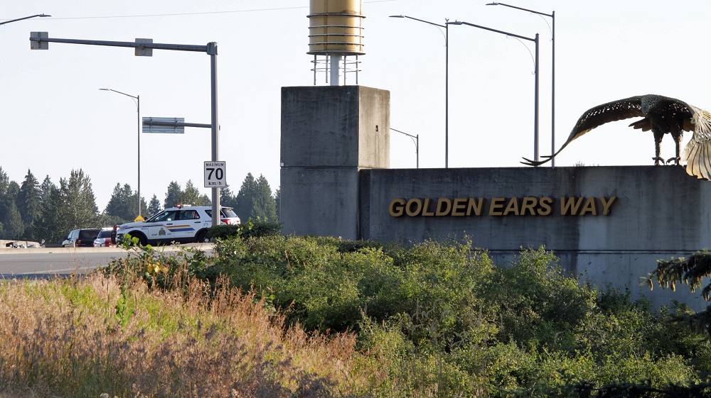 Ridge Meadows RCMP on scene of a fatal motorcycle incident