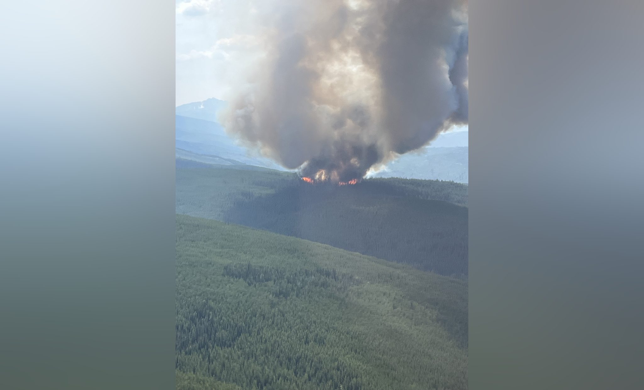 Crews Battling Out-of-control Wildfire Near Princeton