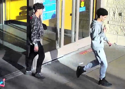 Three youth suspects believed to have opened a fire extinguisher inside a Coquitlam Walmart found leaving the store. 